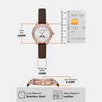 Emporio Armani Women Round Silver watch