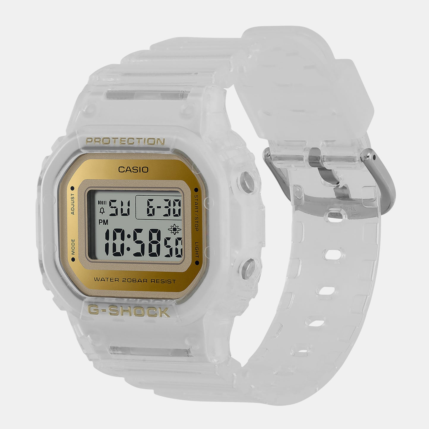 G-Shock White Women's Digital Resin Watch G1402 - GMD-S5600SG-7DR