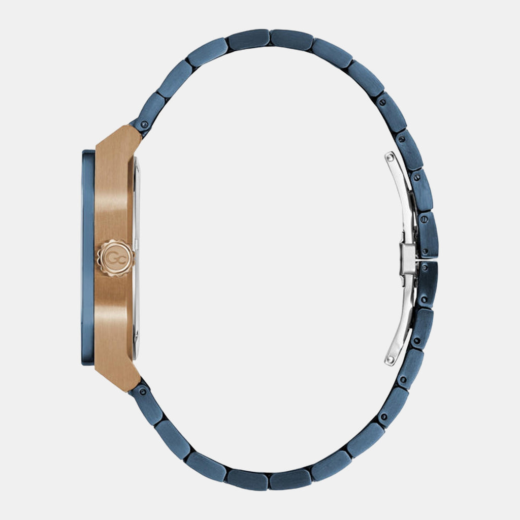 Airborne Men Quartz Blue Dial Analog Stainless Steel Watch Z16008G7MF