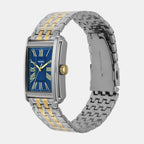 Fossil Men Rectangular Blue watch