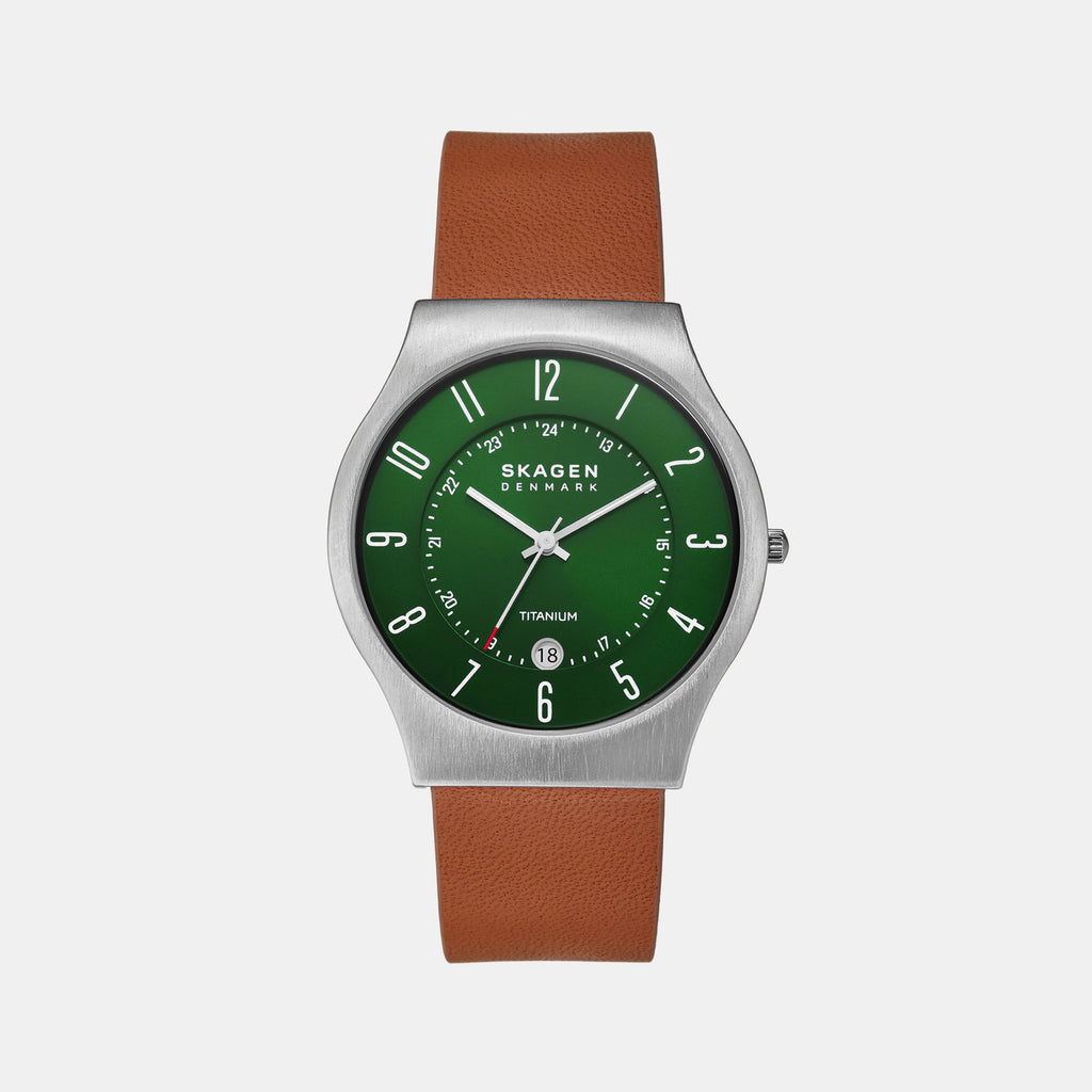 Skagen Round Green Analog watch