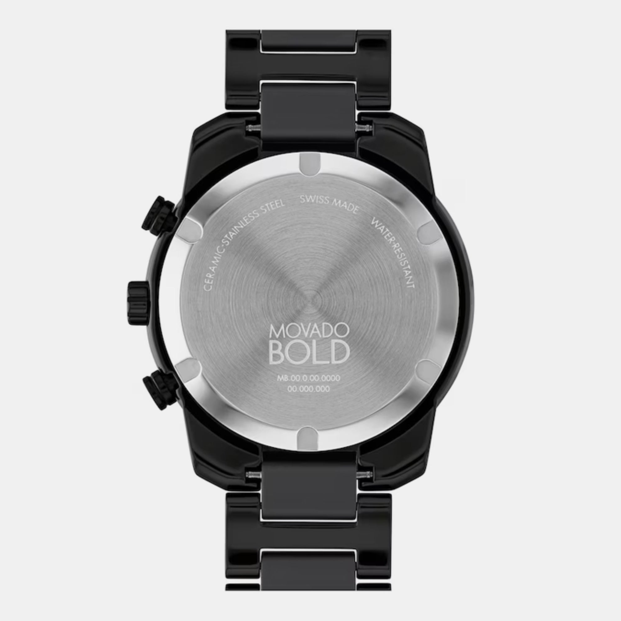 Movado Men Round Black watch