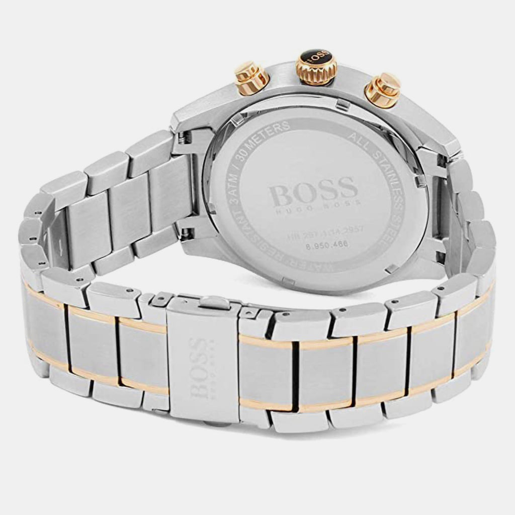 Boss Men Round Black watch