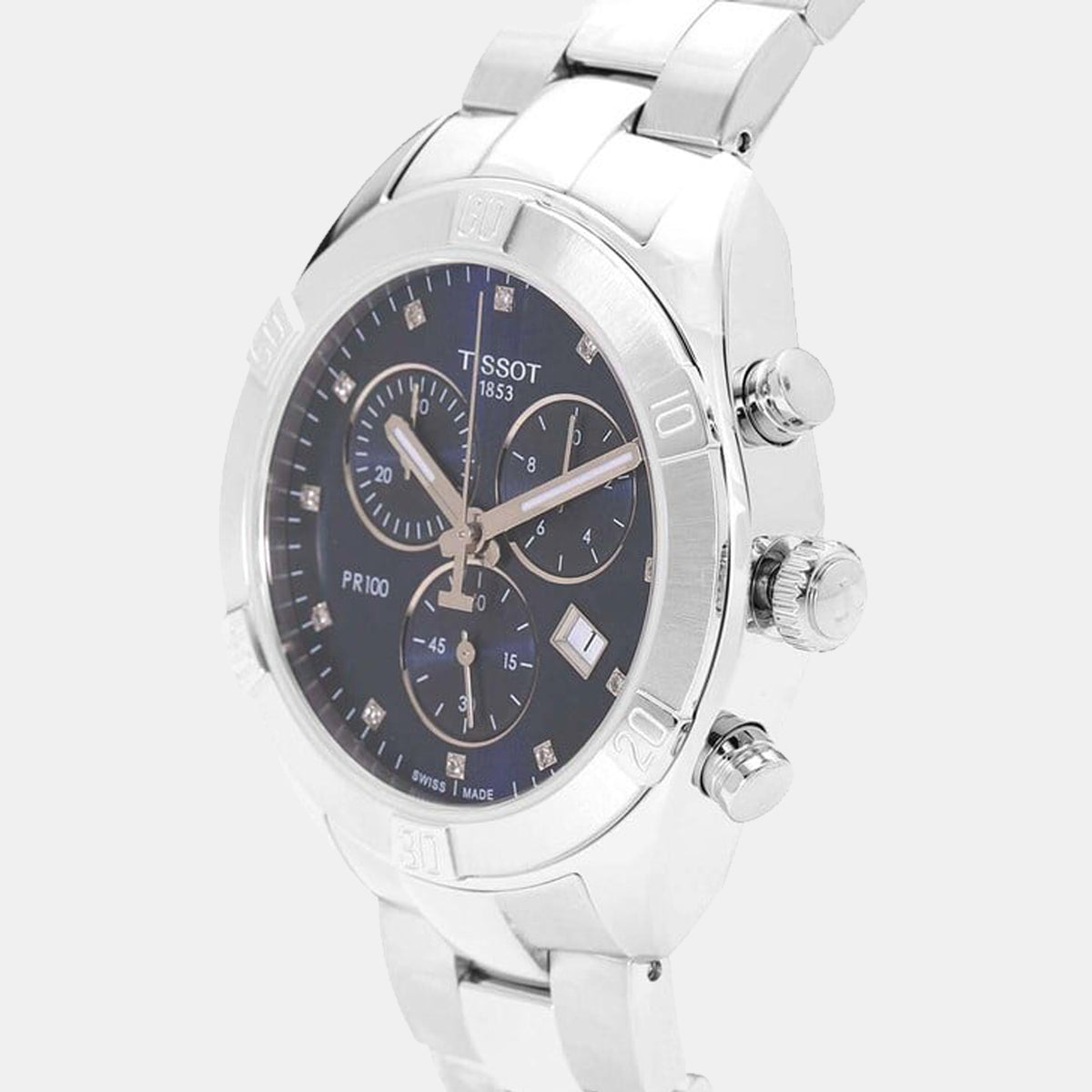 Tissot Women Round Blue watch