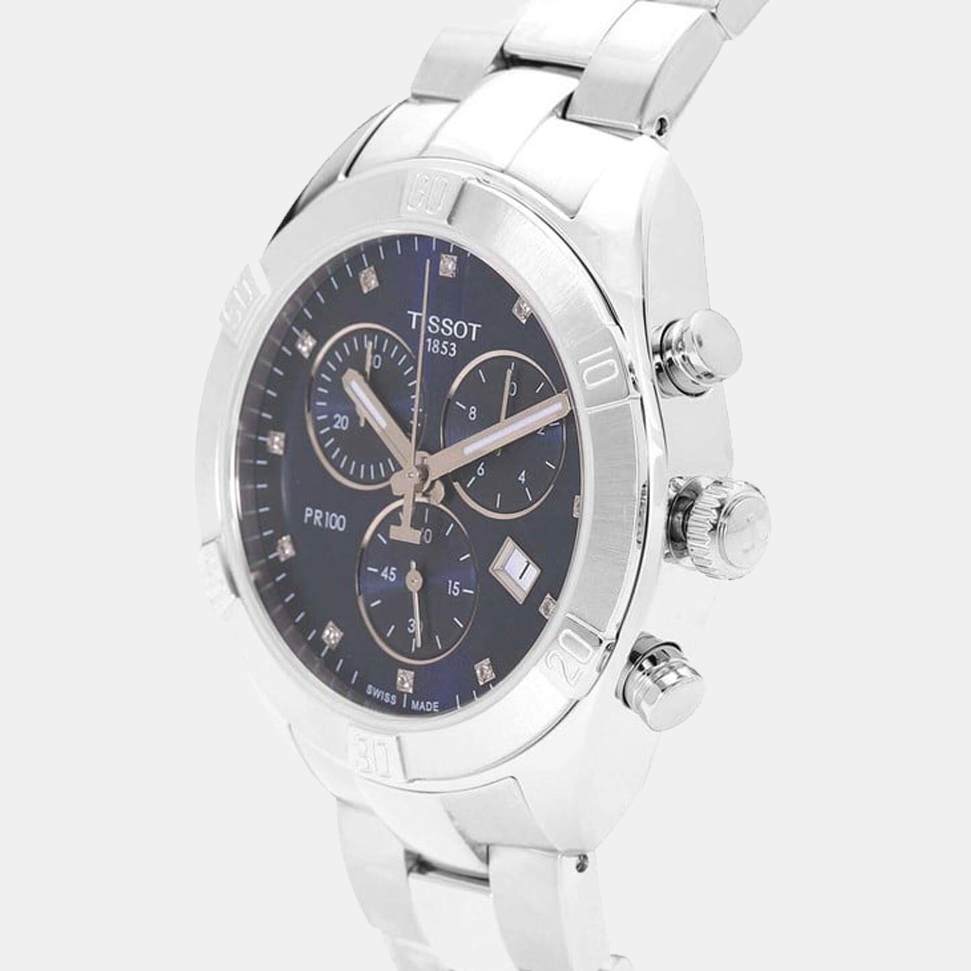 Tissot Women Round Blue watch