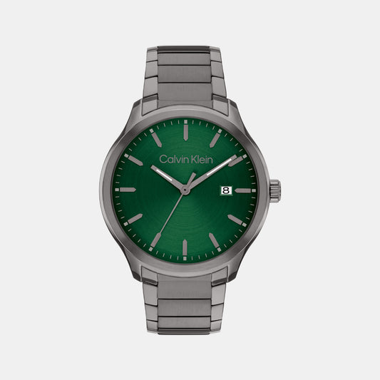 Define Male Green Analog Stainless Steel Watch 25200350