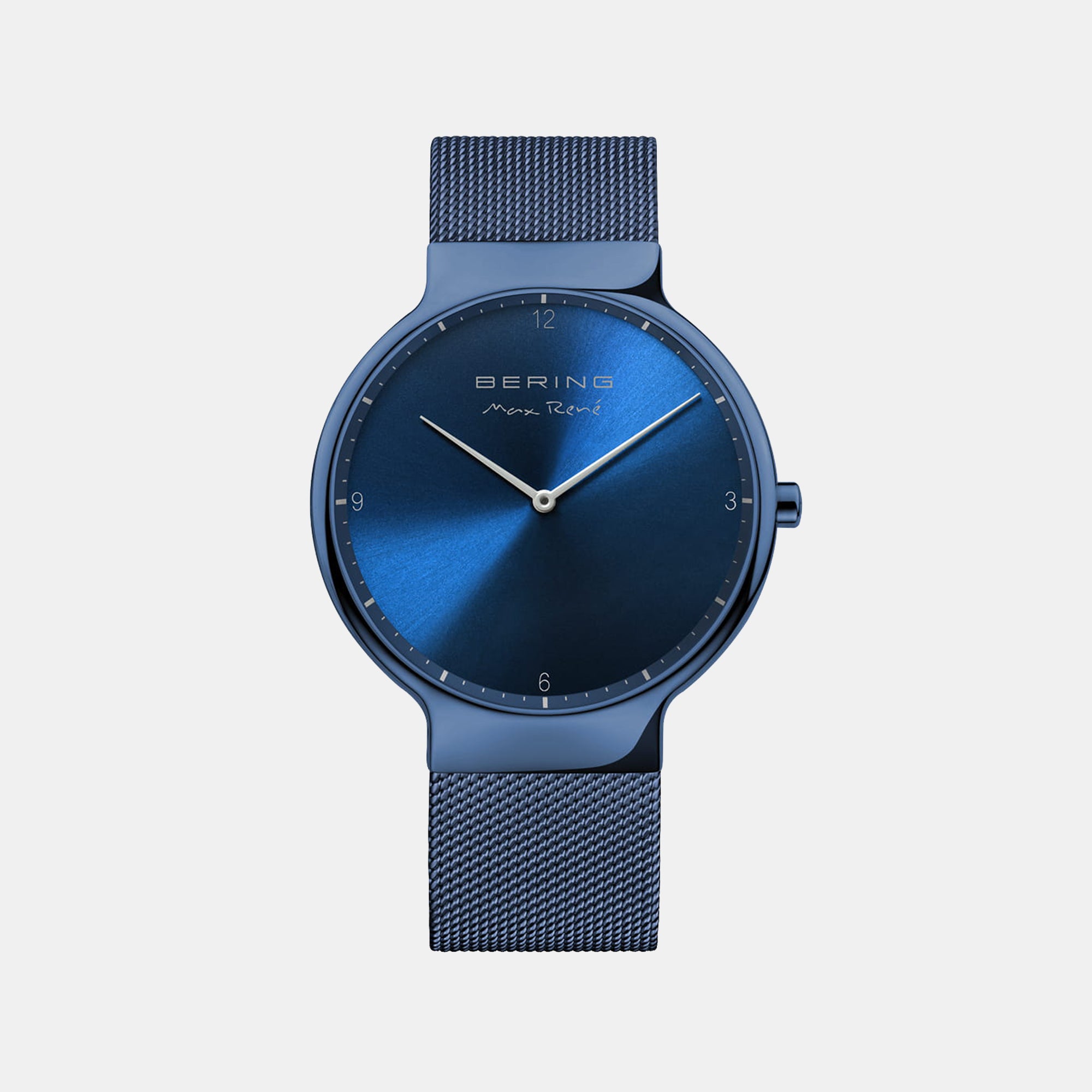 Bering Round Blue Analog watch