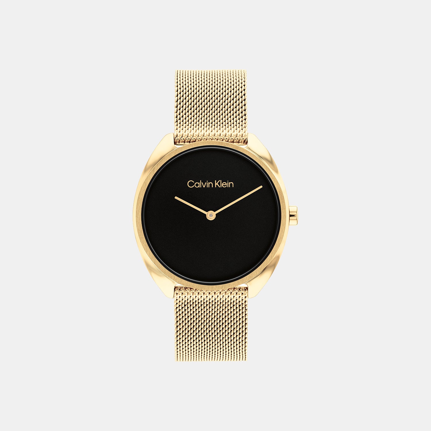 Female Black Analog Mesh Watch 25200271