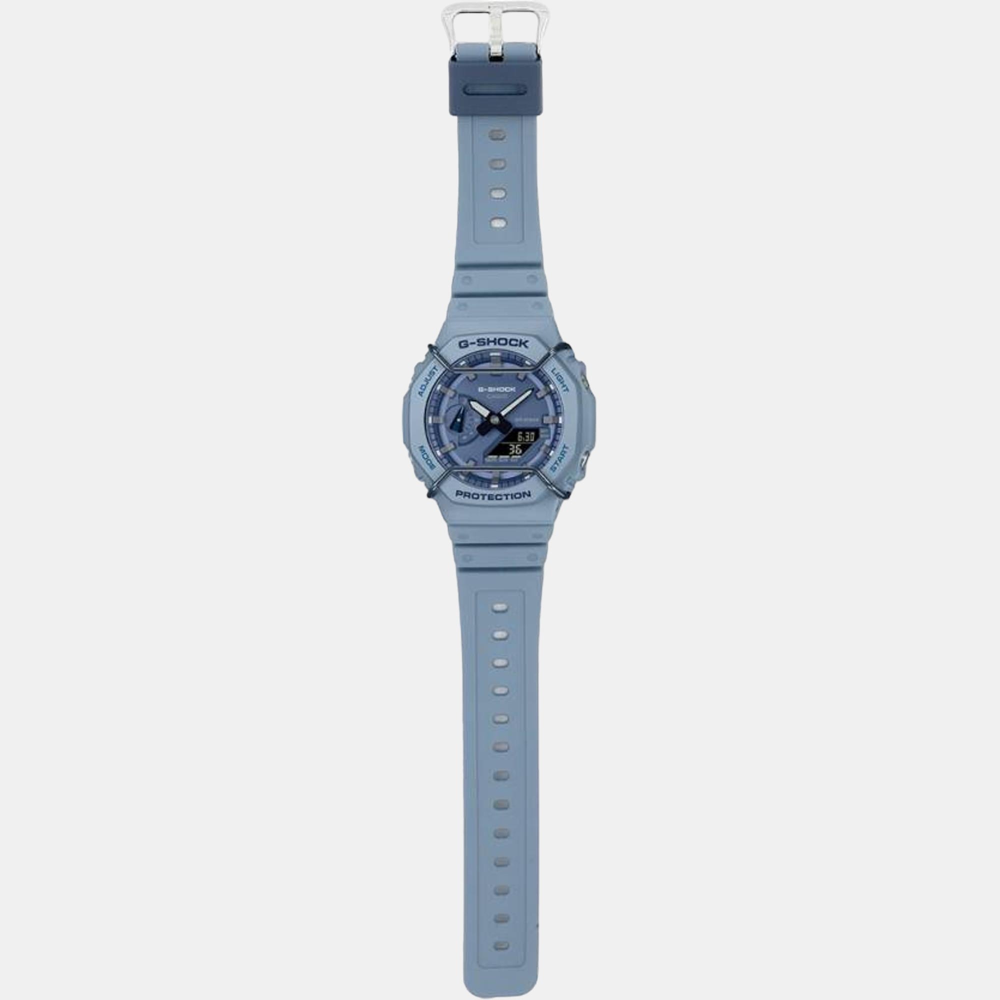 G-Shock Men Quartz Blue Dial Analog-Digital Resin Watch G1339
