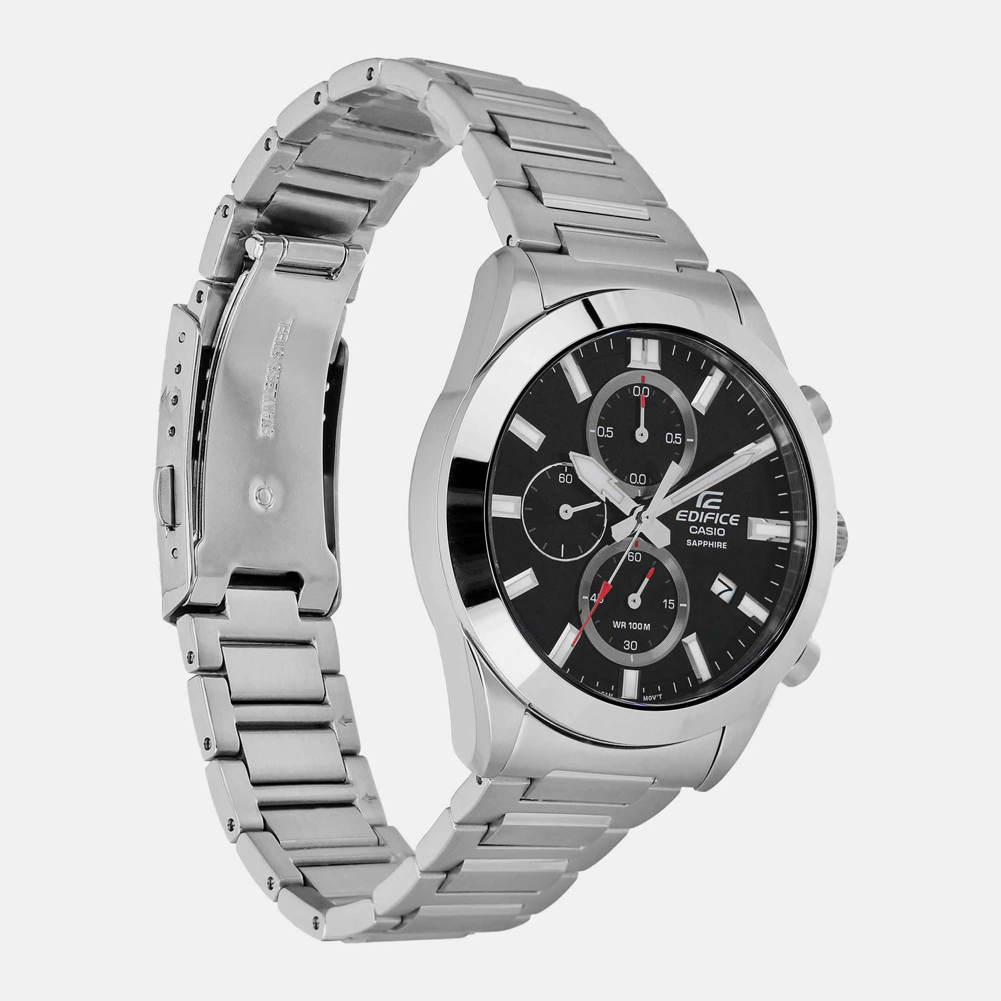 Casio Men Round Black watch