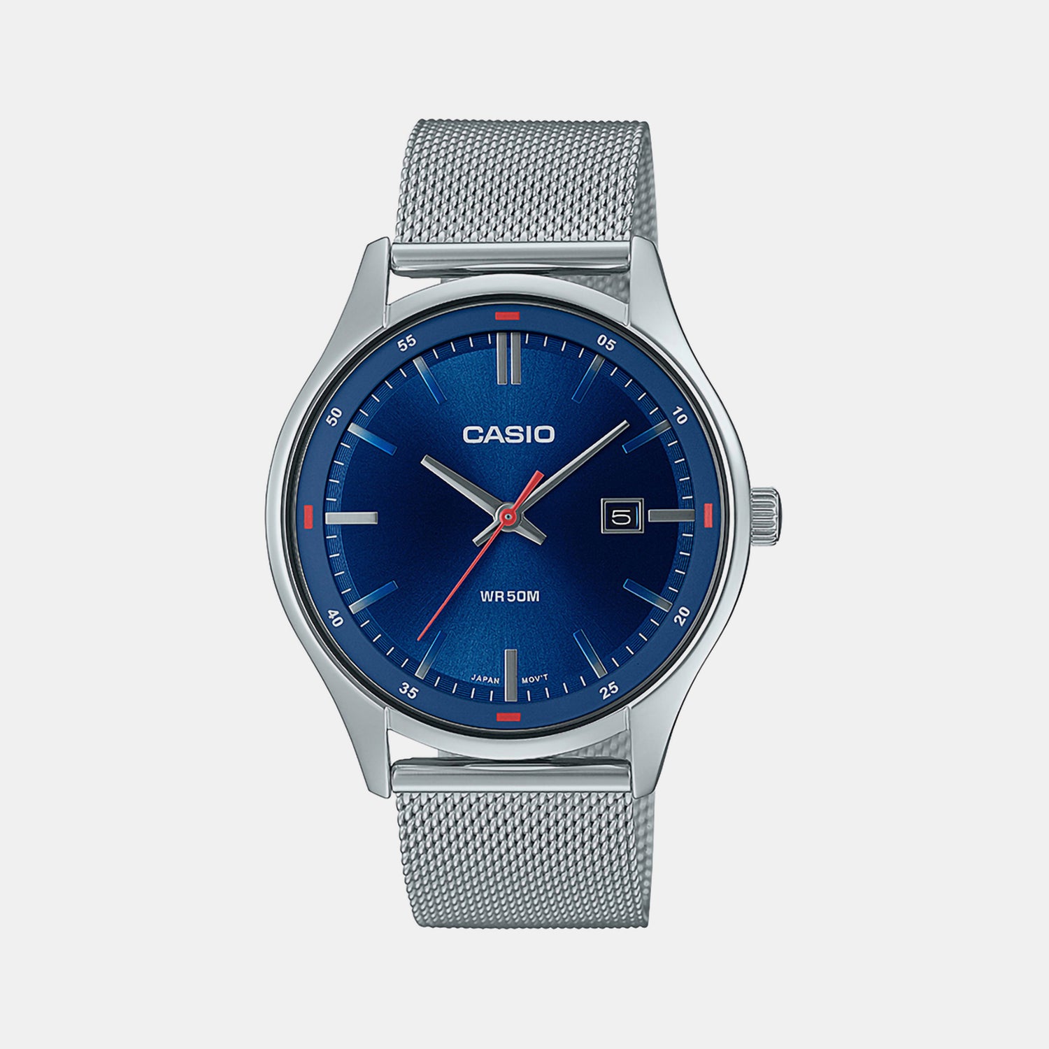 Enticer Blue Male Analog Stainless Steel Watch A2107