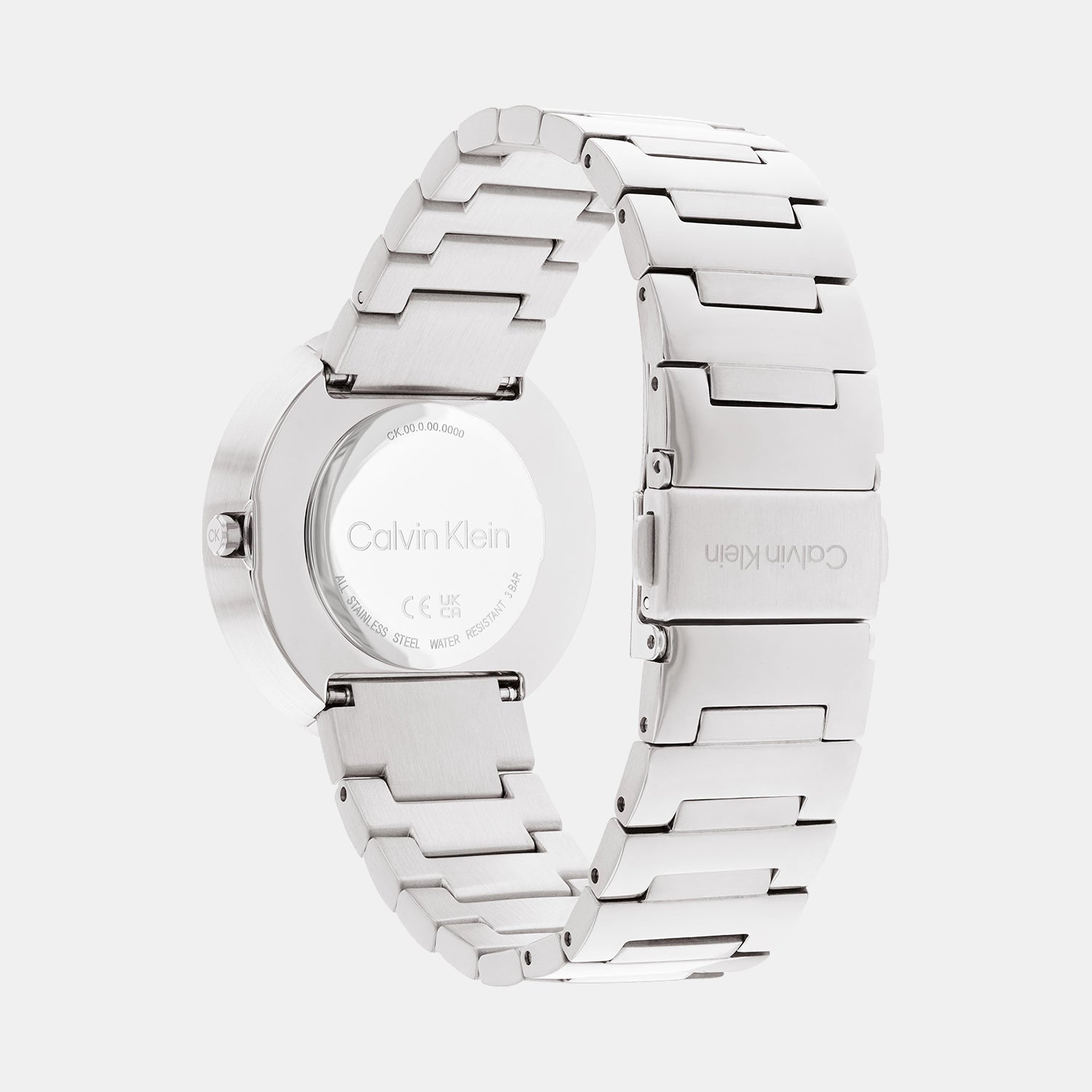 Calvin Klein Unisex Round Silver watch
