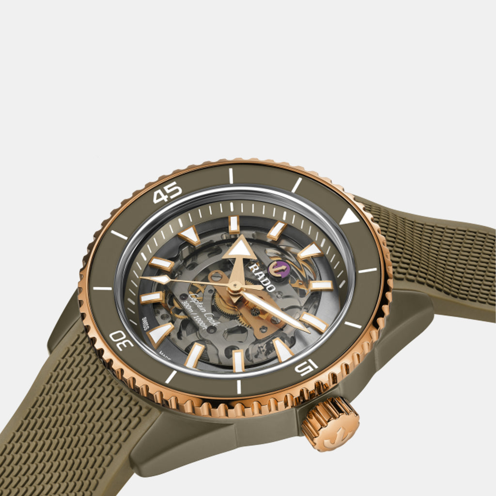 Rado Men Round Brown watch