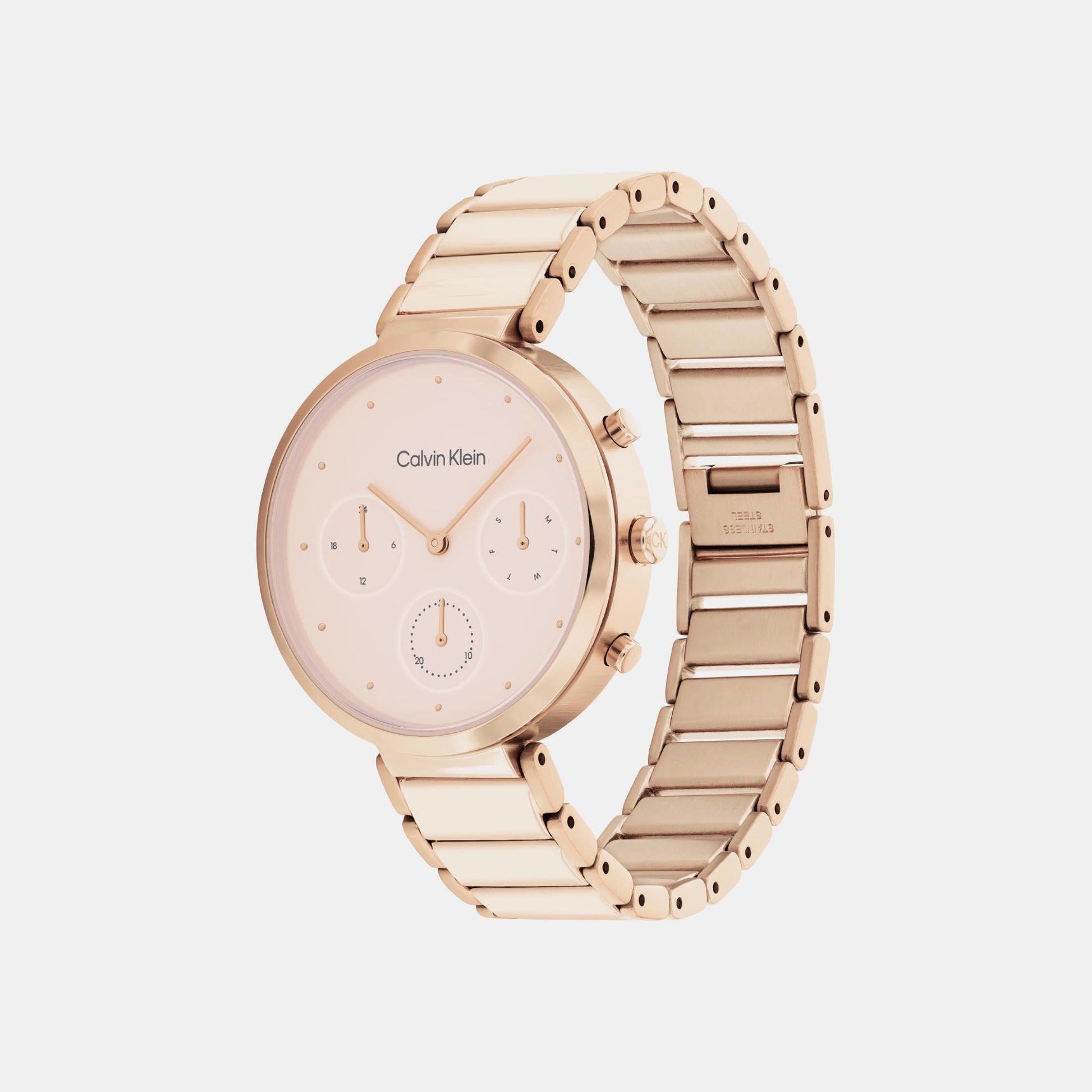 Chronograph Calvin Klein City Uhr Chronograph Uhren Ck Gold Calvin