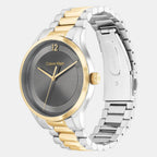 Ck Iconic Men Quartz Black Dial Analog Stainless Steel Watch 25200226