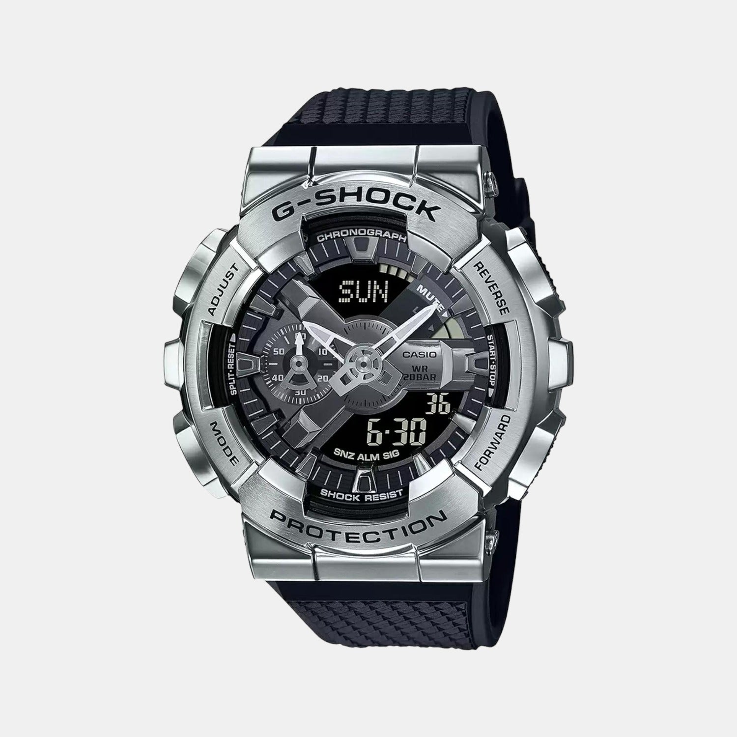 Casio Round Black Analog-Digital watch