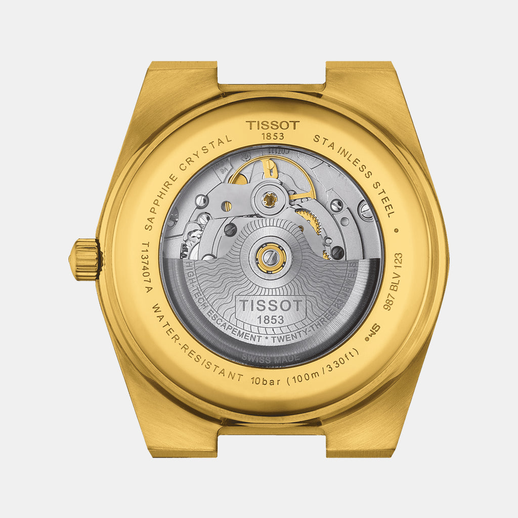 Tissot Men Tonneau Gold watch