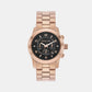 Male Runway Chronograph Rose Gold-Tone Stainless Steel Watch MK9123