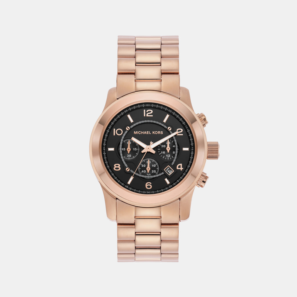 Michael Kors Round Black Chronograph watch