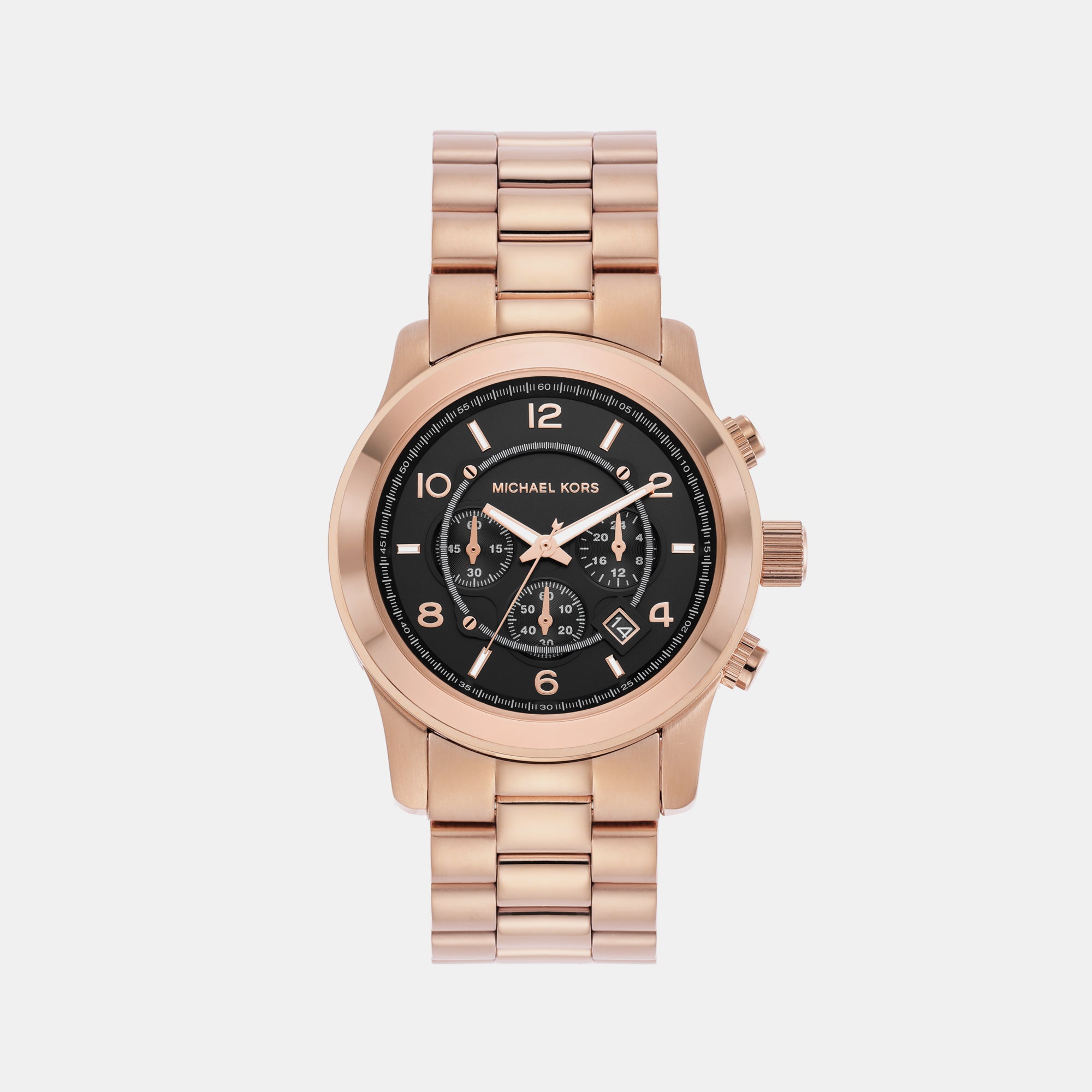 Michael Kors Round Black Chronograph watch