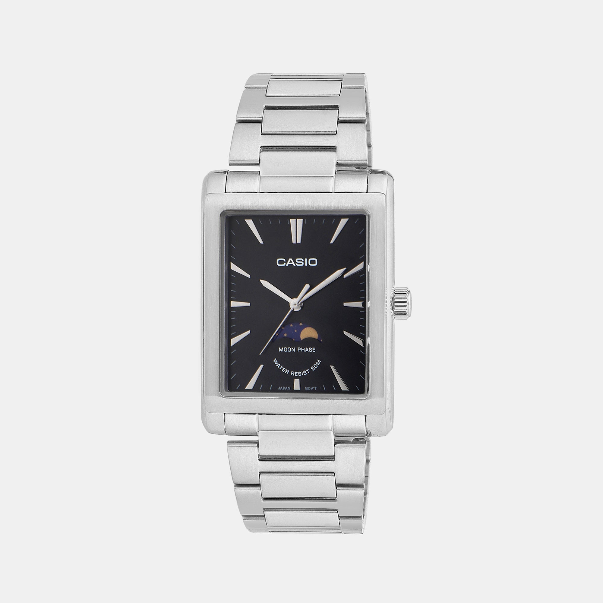 Casio Rectangular Black Analog watch