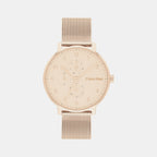 Calvin Klein Round Gold Analog watch
