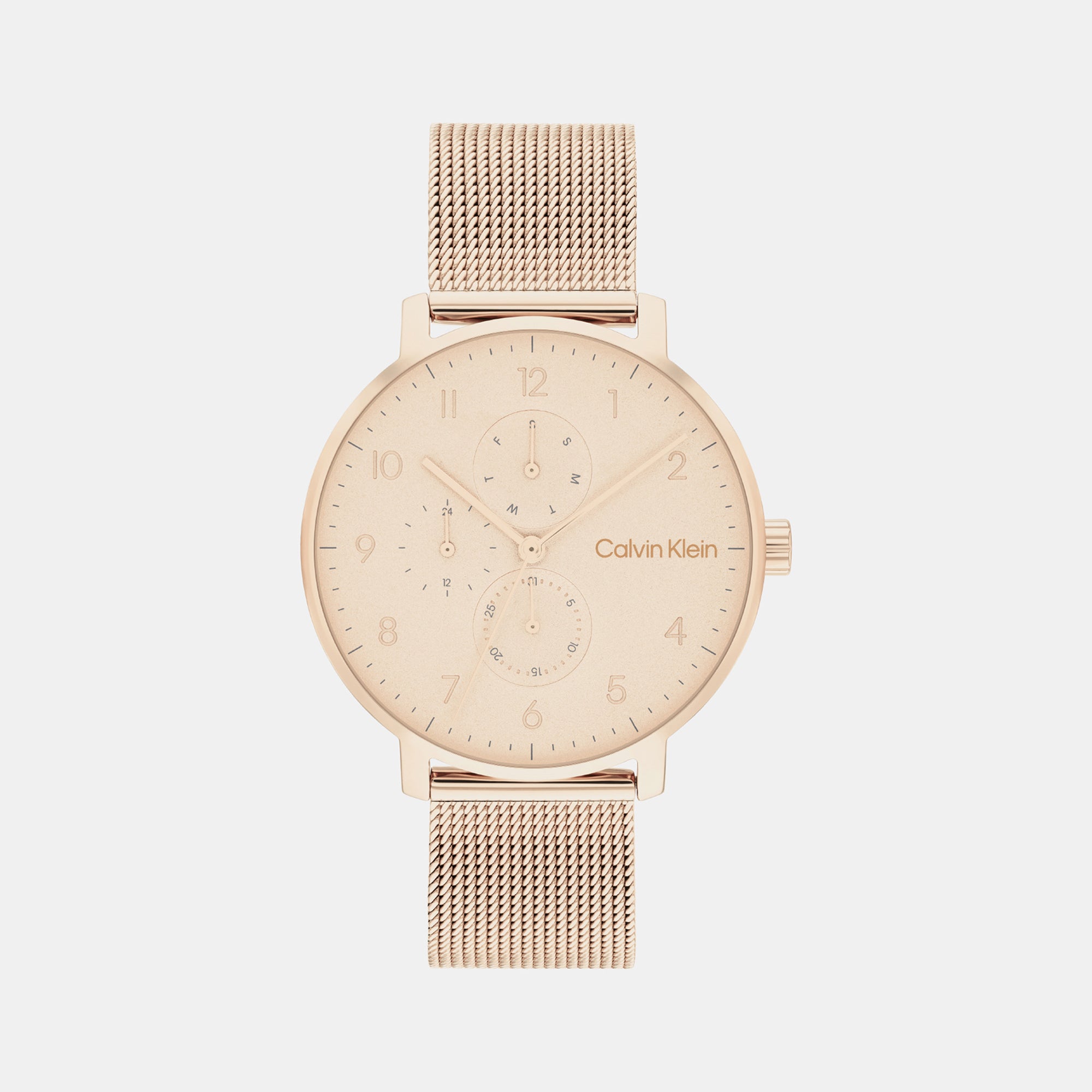 Calvin Klein Round Gold Analog watch