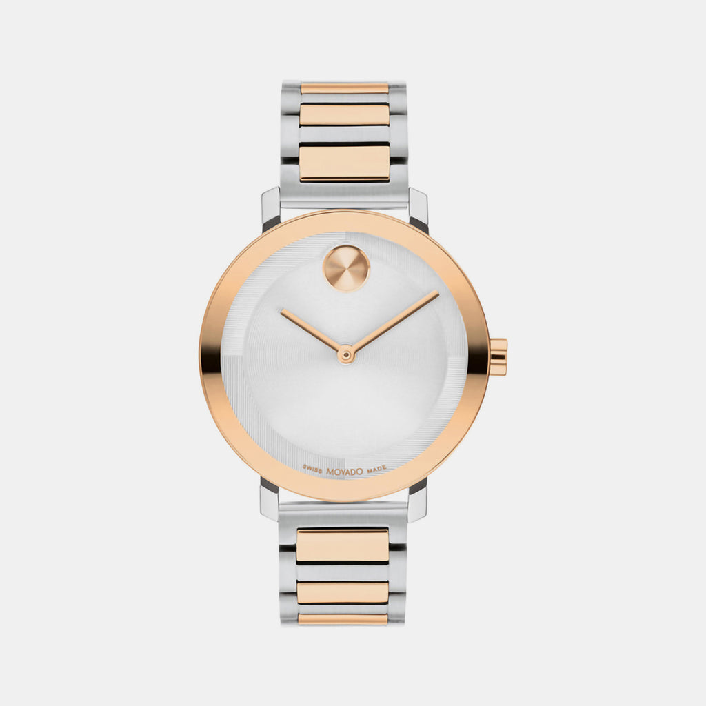 Movado Round Silver Analog watch