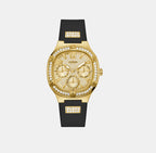 Guess Square Champagne Chronograph watch