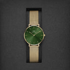 Daniel Wellington Women Round Green watch