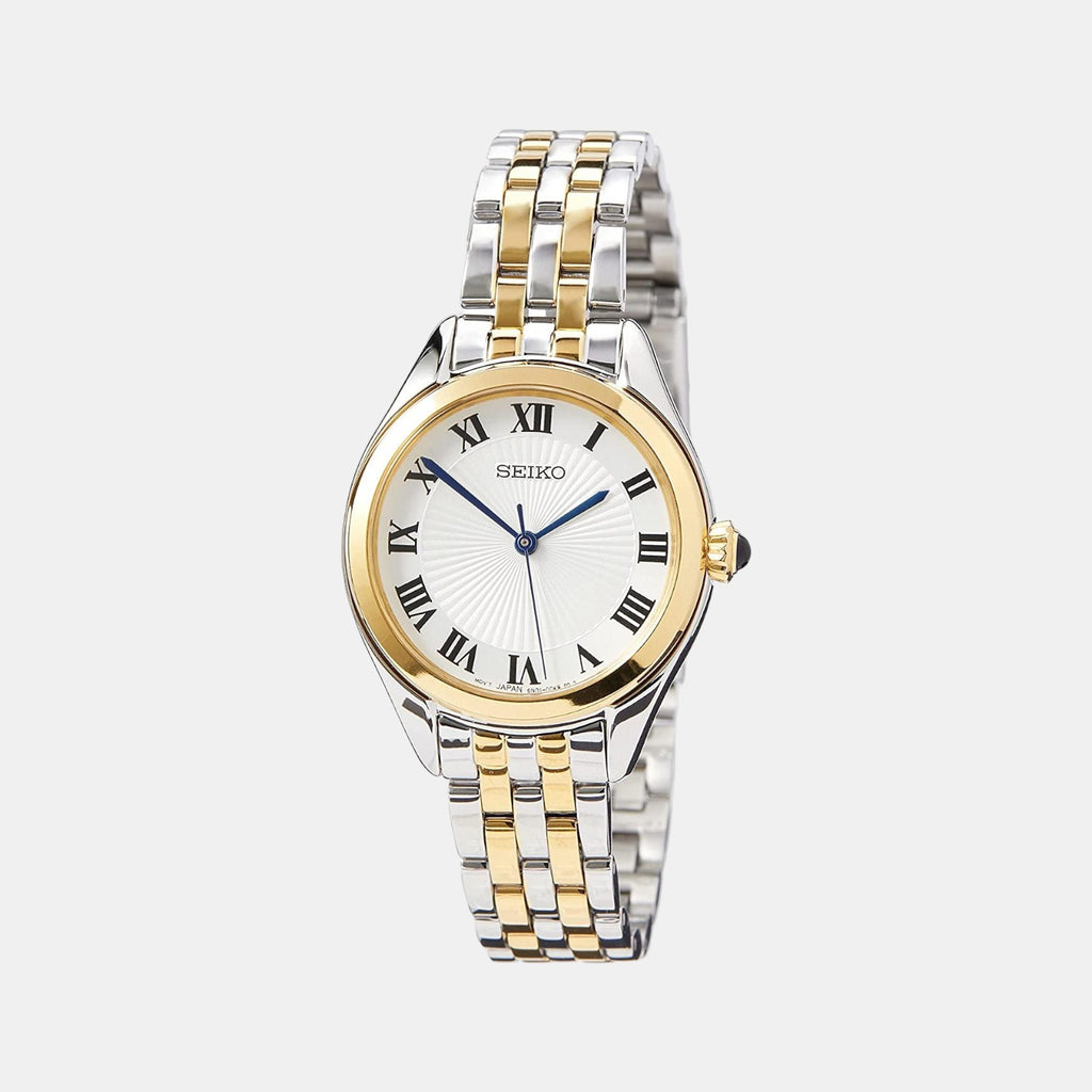 Seiko Round White Analog watch
