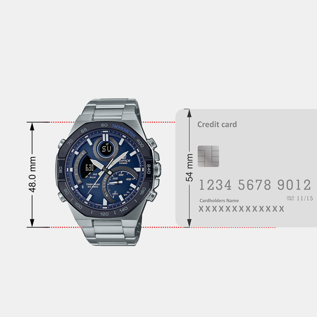 Casio Round Quartz Analog-Digital Men watch