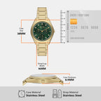 Armani Exchange 38 mm Gold Quartz watch