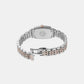 Women's White Analog Stainless Steel Watch AR11519