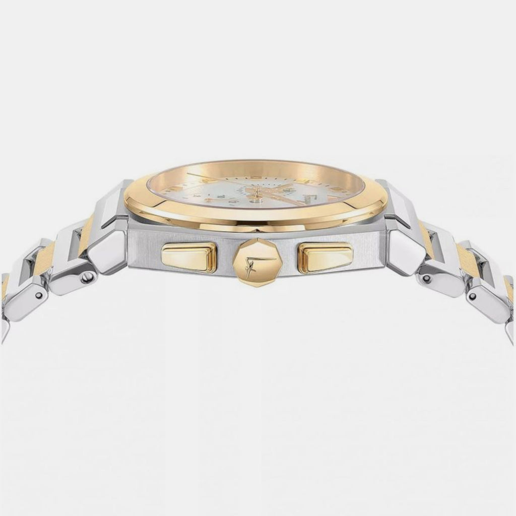 Ferragamo Women Round Mother Of Pearl watch