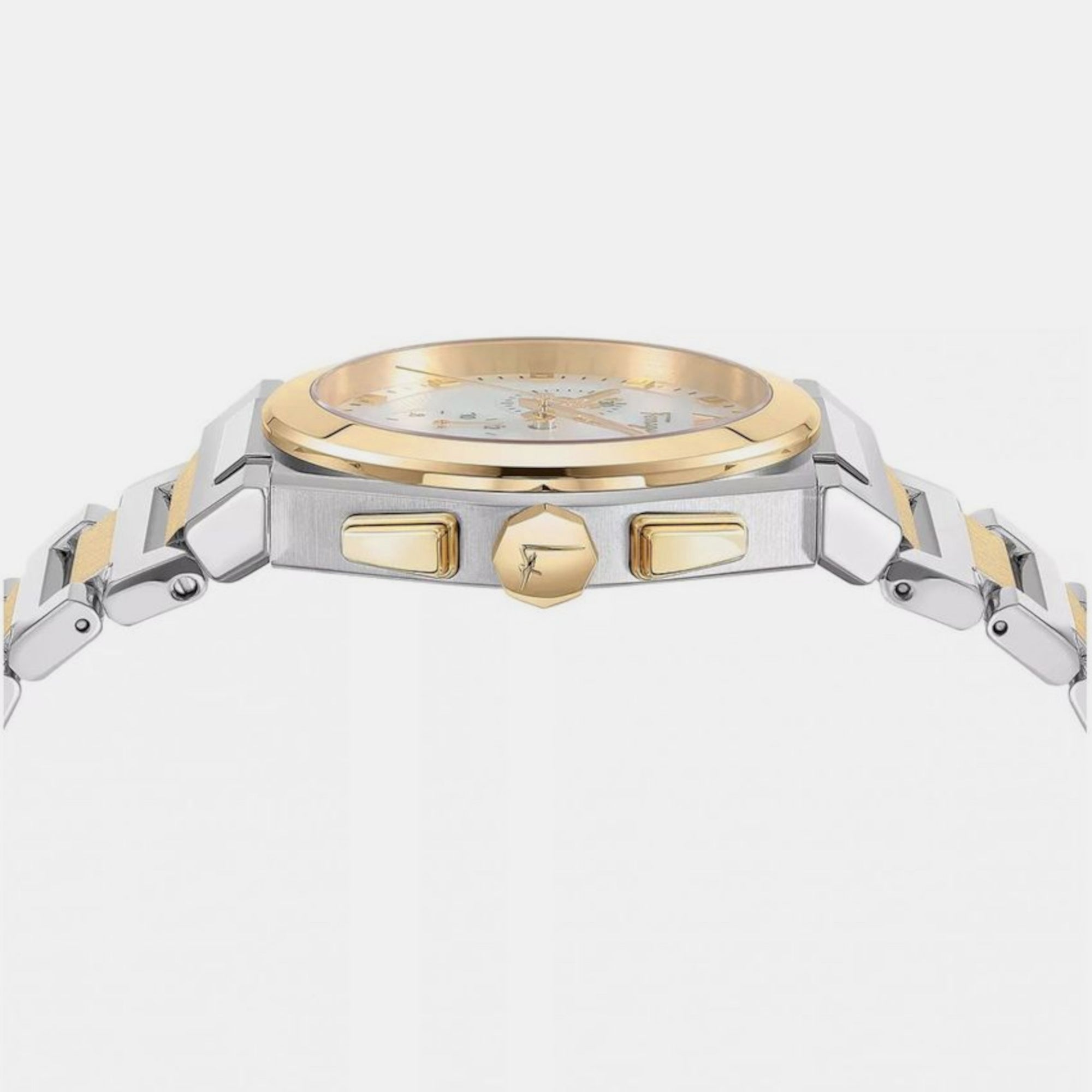 Ferragamo Women Round Mother Of Pearl watch