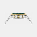 Versace Women Round Green watch