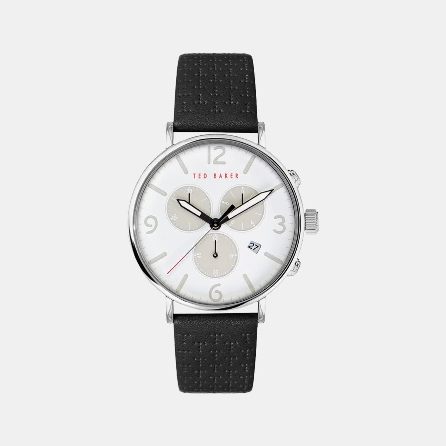 Ted Baker Round White Chronograph watch