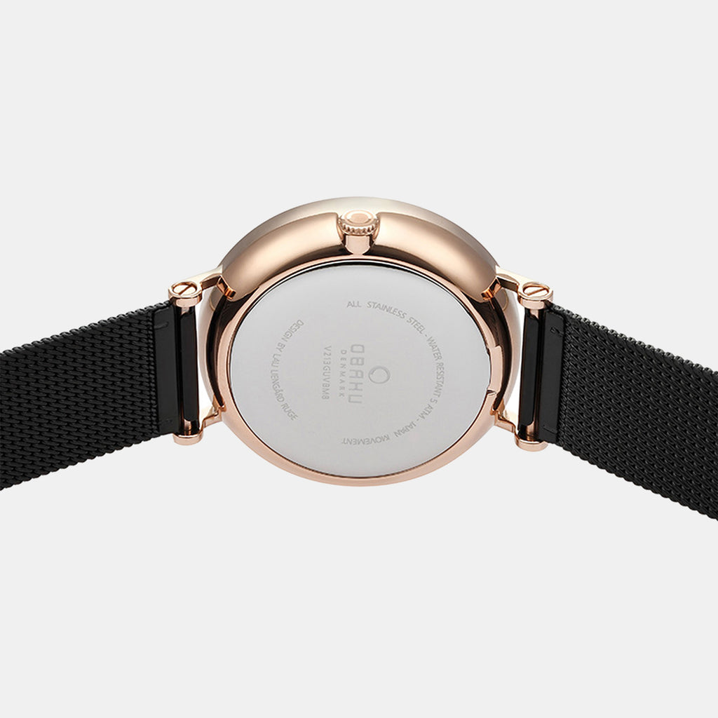 Obaku Stainless Steel Black watch