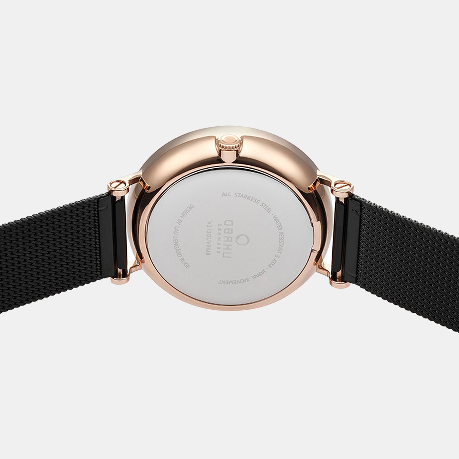 Obaku Stainless Steel Black watch