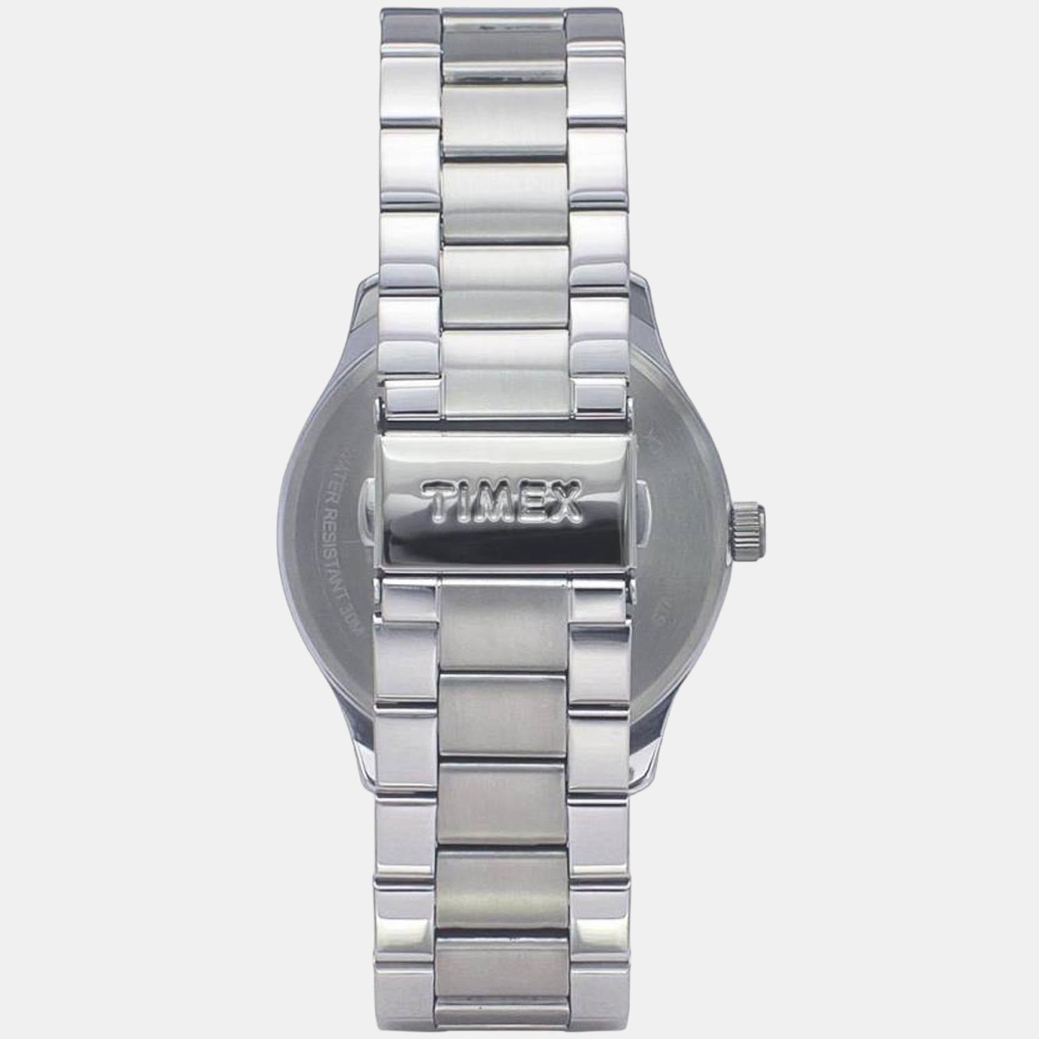 Timex Stainless Steel Blue watch