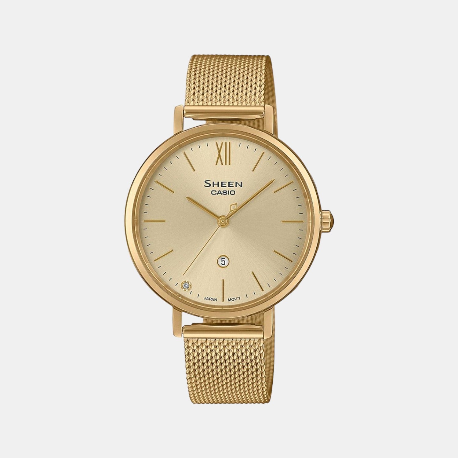 Sheen Female Analog Stainless Steel Watch SH280