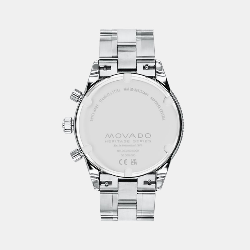 Movado Men Round Blue watch