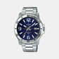 Casio Round Blue Analog watch
