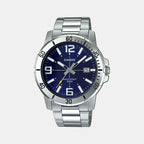 Casio Round Blue Analog watch