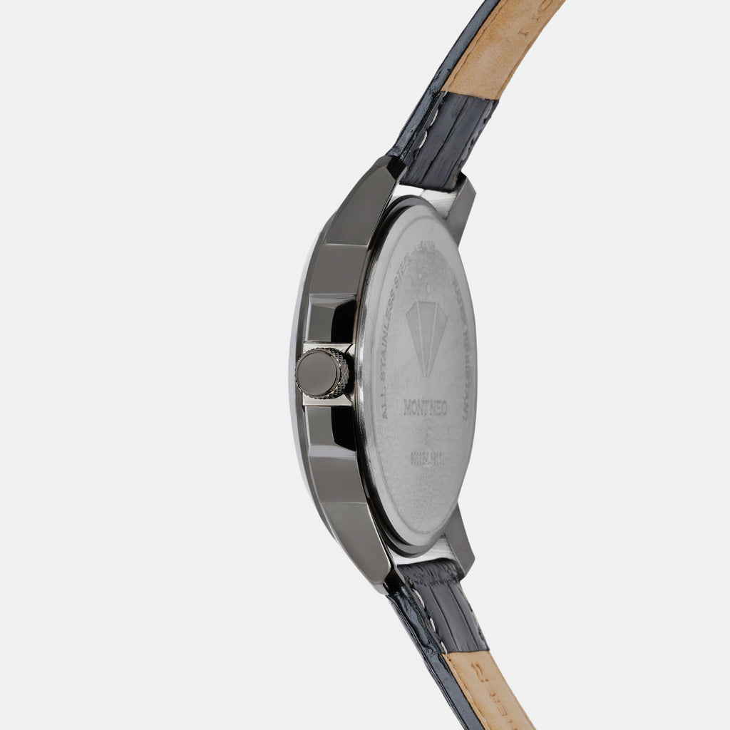 Mont Neo Men Round Blue watch