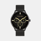 Calvin Klein Round Black Multi-Function watch