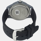 Men Quartz Two Tone Dial Analog Silicone Watch TW033HG22