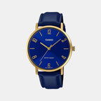 Casio Round Blue Analog watch