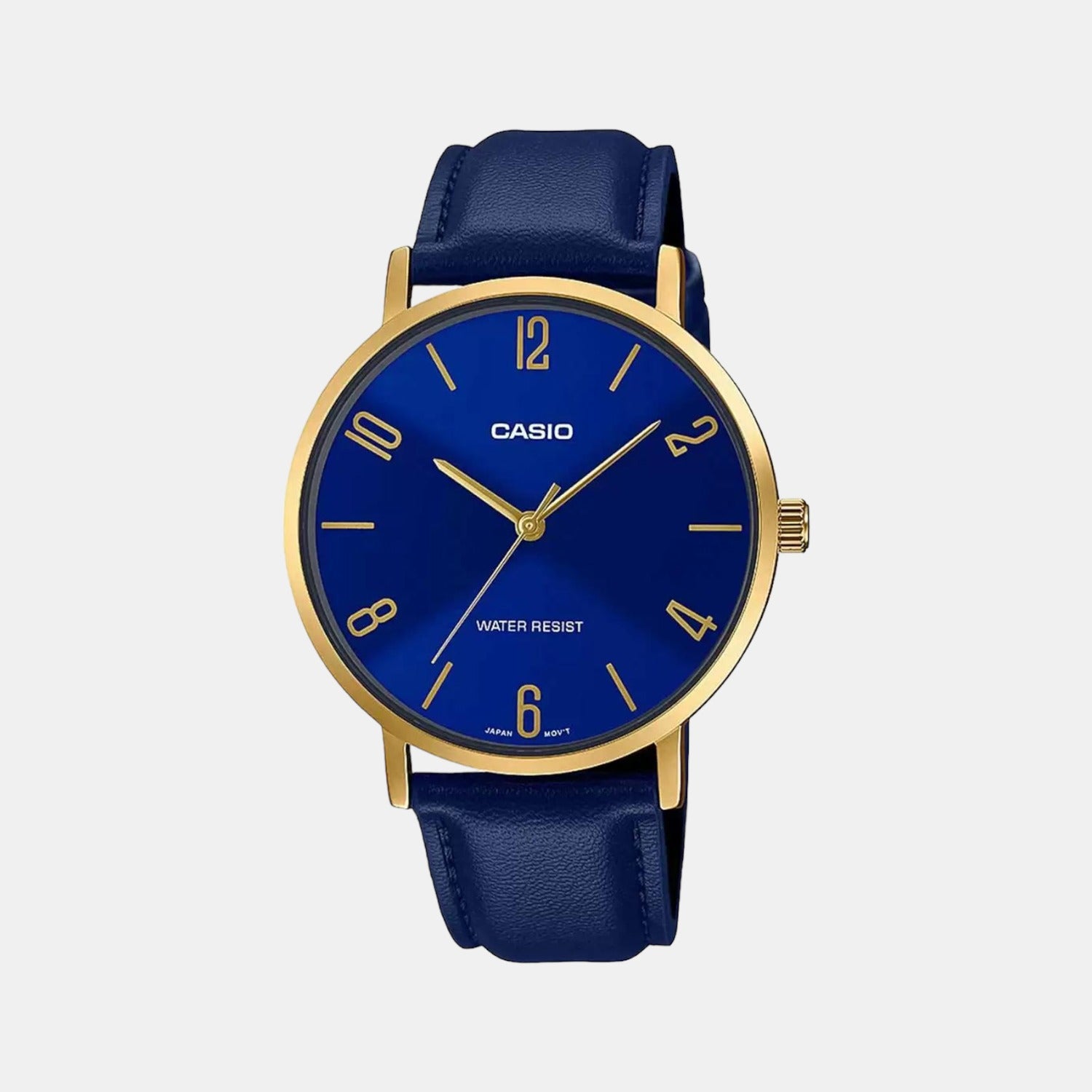 Casio Round Blue Analog watch